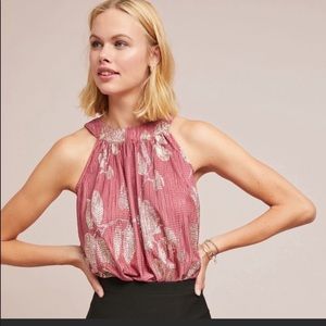 Anthropologie Feather Bone Blouse - XS - NWT